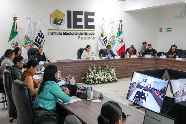 IEE da seguimiento a sesiones de cómputo y realiza cómputo supletorio de Chignahuapan