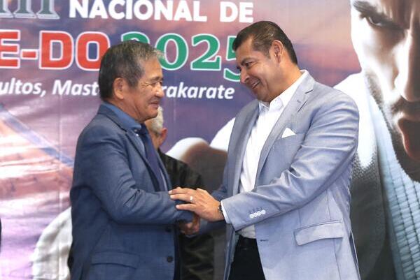 El mandatario destacó la importante guía de su maestro Koichi Choda Watanabe, quien desde muy joven ha sido su entrenador