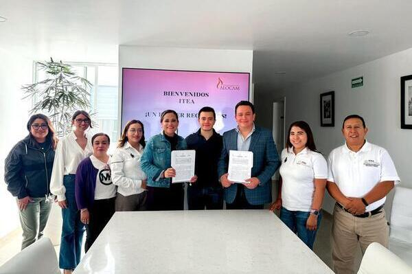 ITEA firmó un convenio con Servicios Alimenticios Alocam, para combatir el rezago educativo en trabajadores