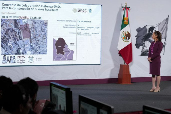 La construcción de los siete nuevos hospitales del IMSS generarán entre 70 mil y 100 mil empleos directos, más el doble de indirectos