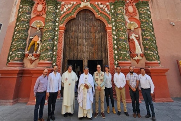 INAH concluye reconstrucción de cúpula del Templo de la Merced, en Atlixco; se afectó por sismo de 2017