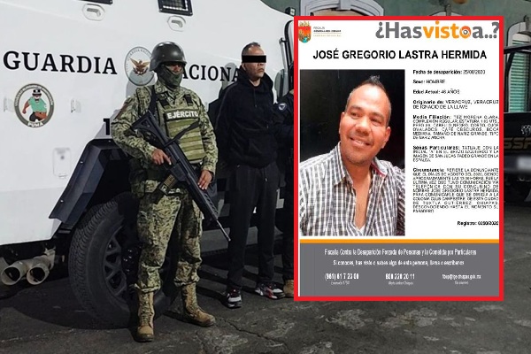 José Gregorio Lastra, presunto reclutador del CJNG y vinculado a Teuchitlán, fue reportado como desaparecido en 2020