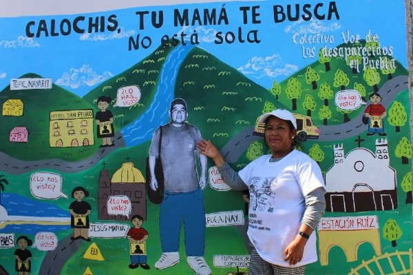 Martha Domínguez, madre buscadora de Puebla, teme que su hijo Carlos René sea una de las víctimas de Teuchitlán, Jalisco
