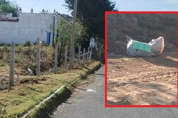 Por segundo día consecutivo hallan cadáver en límites de Puebla y Tlaxcala; tiran embolsado en Tlalancaleca