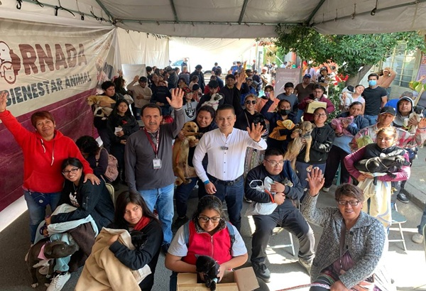 Realiza Ayuntamiento de Puebla Jornadas de Protección Animal en Xonaca y la Colonia Historiadores