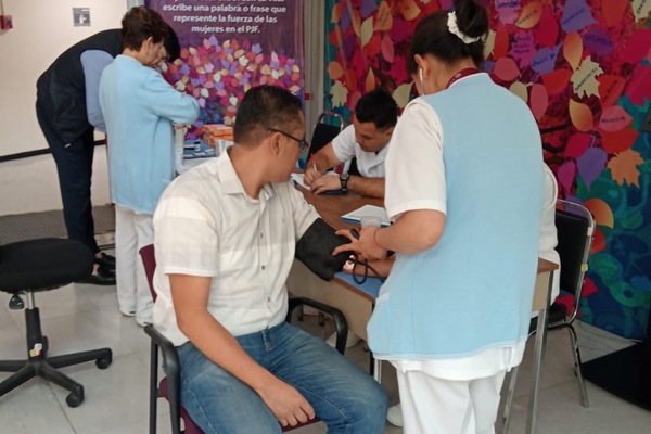 Realiza ISSSTE Puebla Jornada de Salud en el Poder Judicial de la entidad