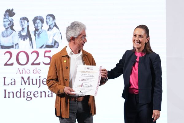 Sheinbaum firmó el Decreto que beneficiará a trabajadores con créditos del FOVISSSTE, se les otorgará reducción de intereses y condonaciones