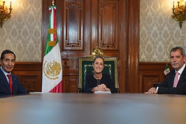 Sheinbaum nombra a Rogelio Ramírez de la O como asesor económico; Edgar Amador Zamora nuevo titular de la SHCP