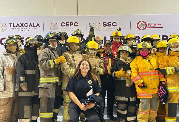 Tlaxcala es sede del Congreso Regional de Bomberas