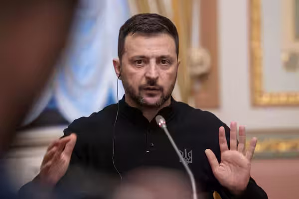 Ucrania está lista para el alto al fuego afirma Zelensky, tras negociaciones con EE.UU.