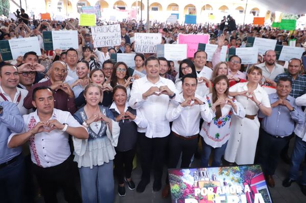 Alejandro Armenta asegura que en Puebla ha disminuido el robo de hidrocarburo