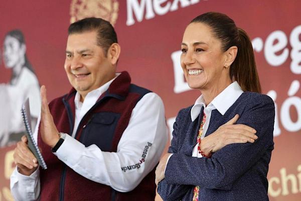 Claudia Sheinbaum estará en Puebla el próximo sábado 22 de marzo, anuncia Alejandro Armenta