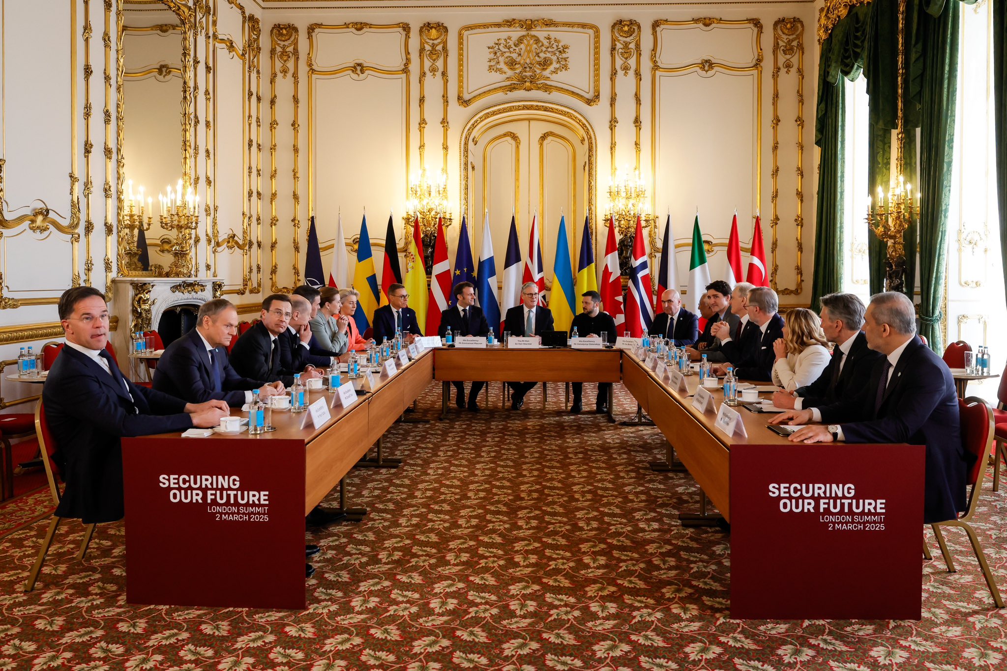 Cumbre en Londres con líderes Europeos