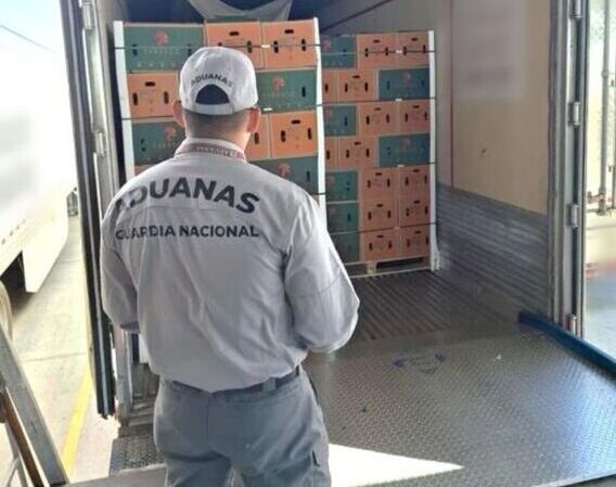 Participaron elementos de seguridad mexicana junto con autoridades de E.U.A, la droga era transportada en botellas de agua mineral.