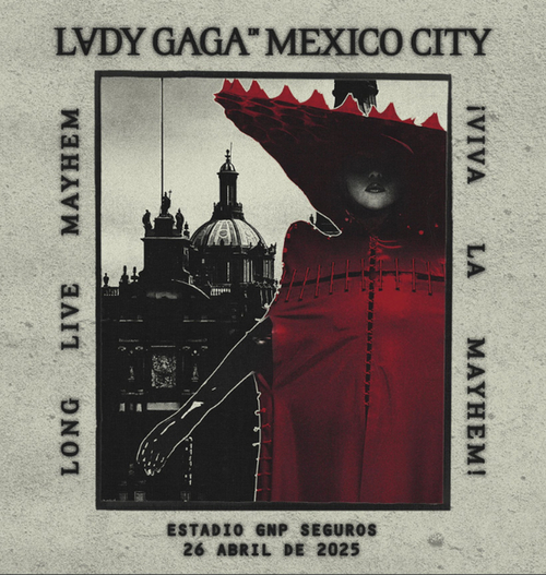 La espera terminó para los fans mexicanos de Lady Gaga, finalmente podrán disfrutar un concierto de la cantante en la CDMX en Abril