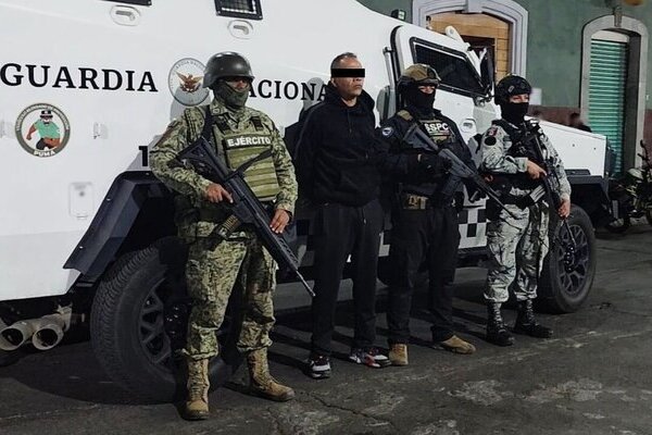 Capturan a José Gregorio "N", alias "Lastra", líder de célula delictiva que recluta para el CJNG