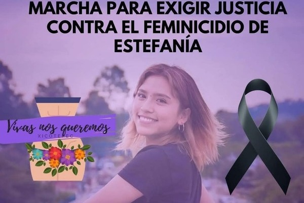 La movilización que alistan agrupaciones feministas será el próximo domingo 30 de marzo en Xicotepec, para pedir justicia por Estefanía