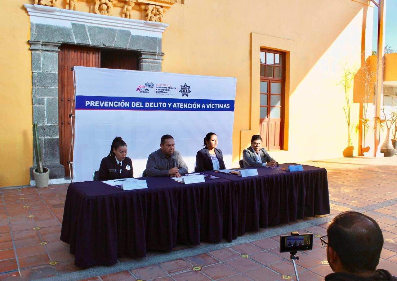 El programa "Conductor Designado" en San Andrés Cholula incluye una fase formativa que contempla capacitaciones