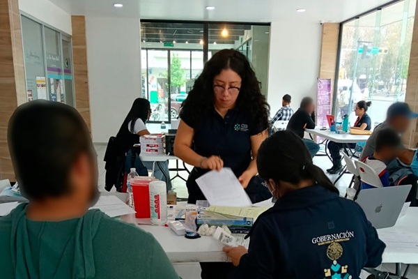 Brigadas de la Comisión Nacional de Búsqueda de Personas Desaparecidas levantan muestras genéticas en Tlaxcala