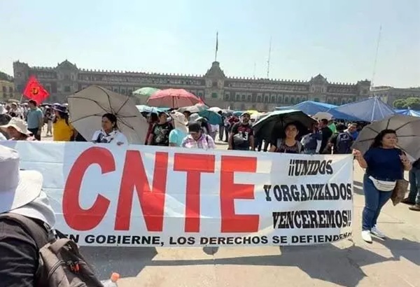 CNTE anuncia paro nacional para el 15 de mayo; demandan la abrogación de la Ley del ISSSTE de 2007