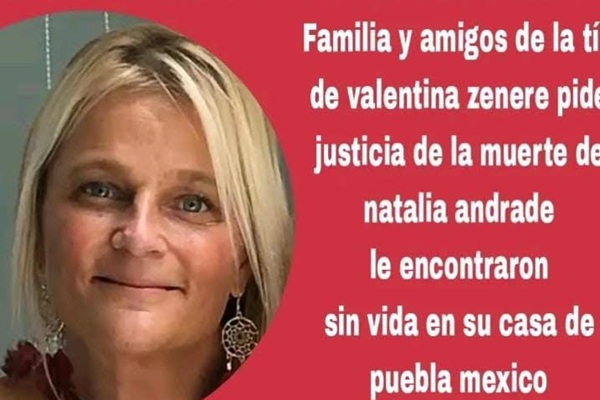 Convocan a manifestación en Lomas de Angelópolis para exigir justicia por Natalia Andrade, víctima de feminicidio