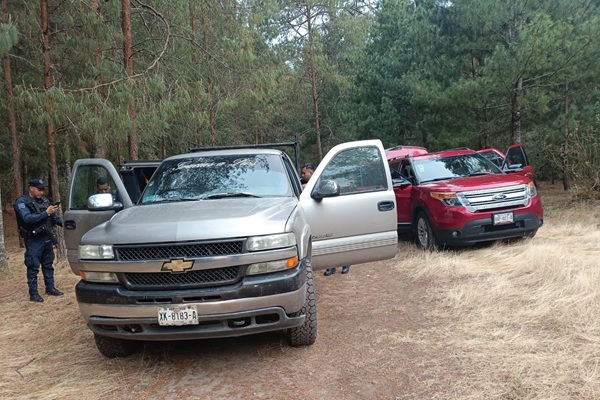 Coordinación entre corporaciones de seguridad de Tlaxcala y Puebla permite el rescate de dos personas privadas de la libertad