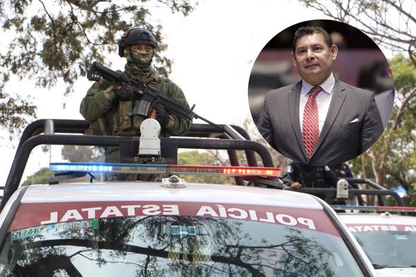 El gobernador de Puebla señaló que los buenos resultados en materia de seguridad, son gracias a la fuerza y el respaldo de la presidenta