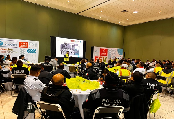 Fundación Aleatica fortalece la seguridad vial con formación para policías en Puebla, Tlaxcala y Veracruz
