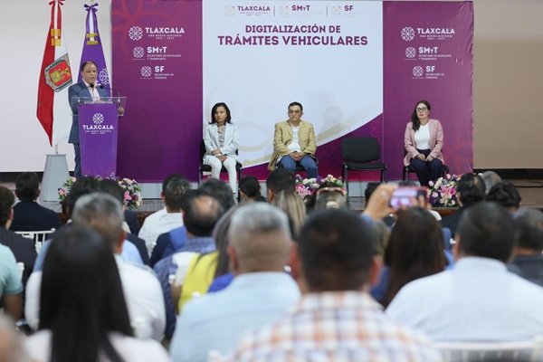Gobierno de Tlaxcala digitaliza trámites vehiculares del sector privado y del servicio público