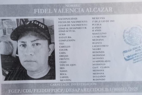 Hombre hallado en barranca de Amozoc estaba reportado como desaparecido desde el 12 de abril