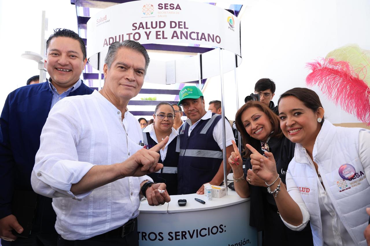 Tlaxcala ha mantenido coberturas superiores al 95% de vacunación en esquemas básicos en la población infantil, superando la media nacional