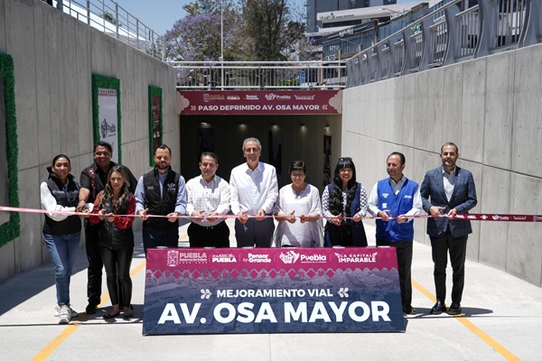 Inaugura Pepe Chedraui Mejoramiento Vial de Avenida Osa Mayor; costó 73.3 mdp