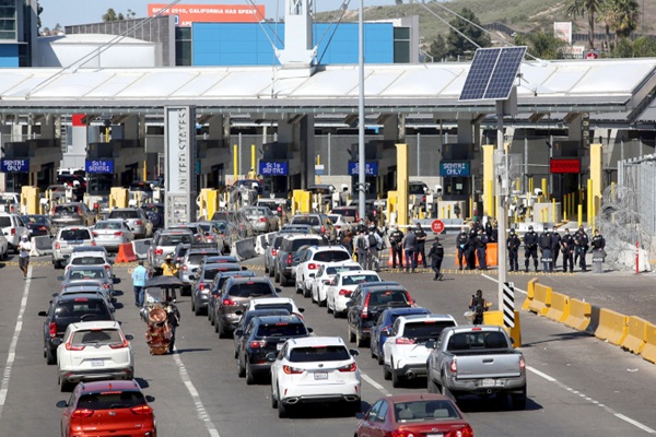 Operativo por hombre armado provoca cierre temporal del cruce fronterizo a Tijuana