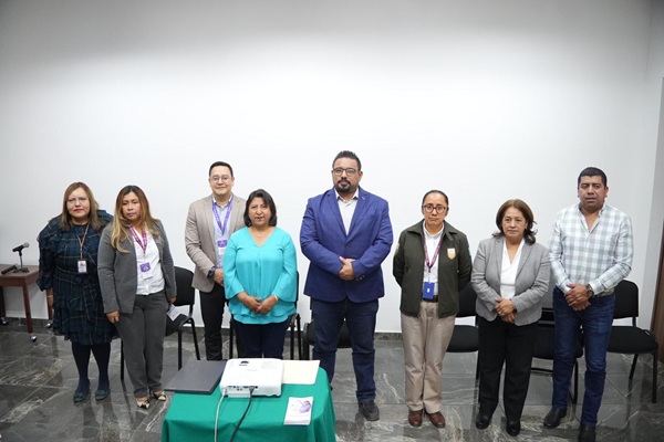 Preside diputada Engracia Morales reunión de trabajo con regidores comisionados en materia migratoria en Tlaxcala
