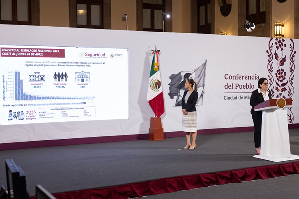 Primer Simulacro Nacional 2025, el próximo 29 de abril, se llevará a cabo a las