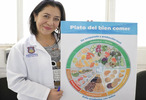 Recomendaciones de lunch saludables para niñas y niños del SMDIF Puebla