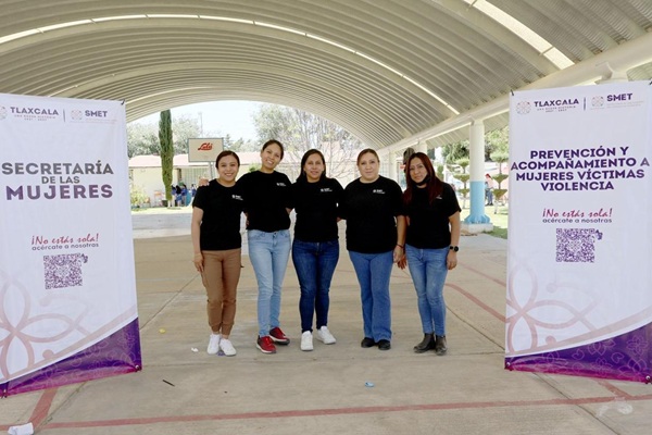 SMET realiza rally de prevención de la violencia en el noviazgo
