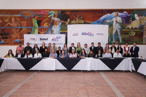 Se instala el Comité Municipal Contra las Adicciones (COMCA) de San Andrés Cholula