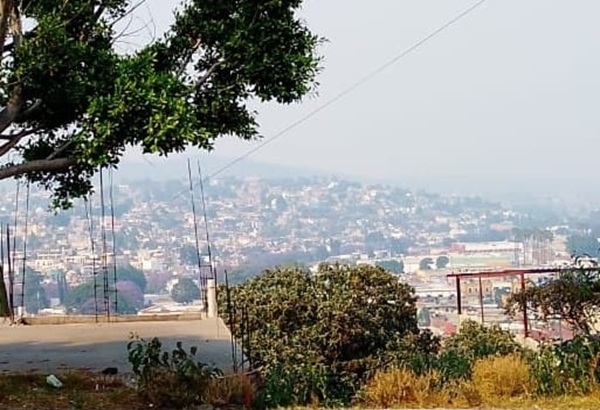 Tlaxcala emite alerta por mala calidad de aire debido a incendios forestales