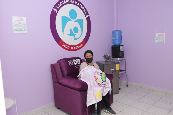 Tlaxcala fortalece el derecho a una maternidad digna con la inauguración de sala de lactancia en el DIF Municipal