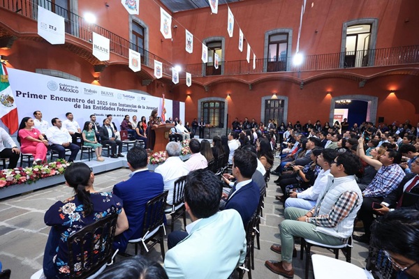 Tlaxcala sede del “Primer encuentro 2025 con instancias de la juventud de las entidades federativas”