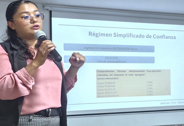 UATx| Ofrece Autorrealización capacitación sobre obligaciones fiscales de personas físicas