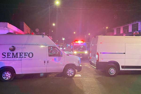 Un hombre fue asesinado por dos sujetos dentro de una funeraria de Coronango, Puebla