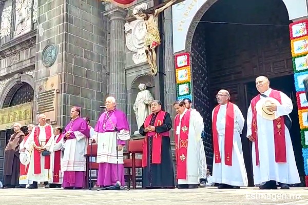 En la Procesión de Viernes Santo, la iglesia católica lanzó una condena al dolor causado a las Madres Buscadoras con las desapariciones