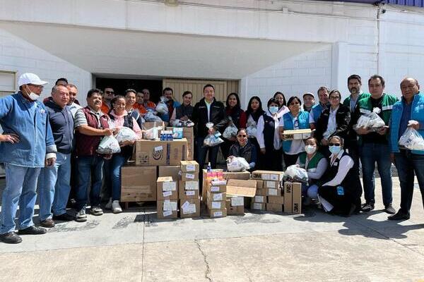 El titular de la SESA entregó medicamentos y material de curación y explicó que 30 personas han sido atendidas por los servicios de salud