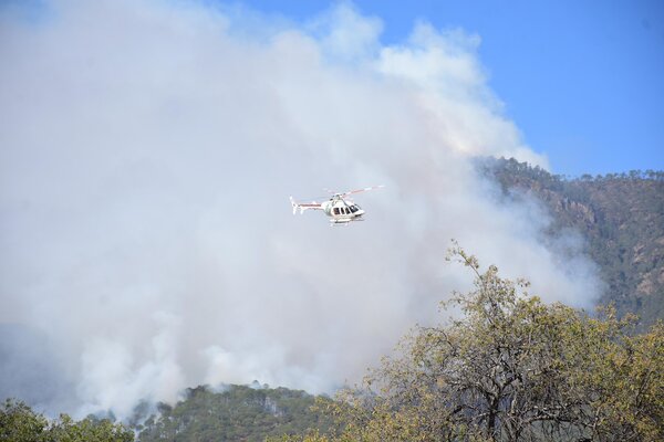 SSP Puebla reporta como controlado el incendio forestal en Libres; hay dos detenidos: Armenta