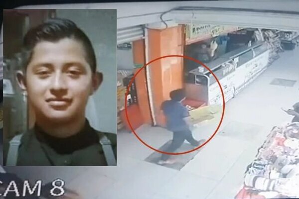 Isaías Flores ingresó al Mercado Independencia, ubicado entre 11 sur y bulevar Las Torres, con una charola de gelatinas, luego se va del lugar