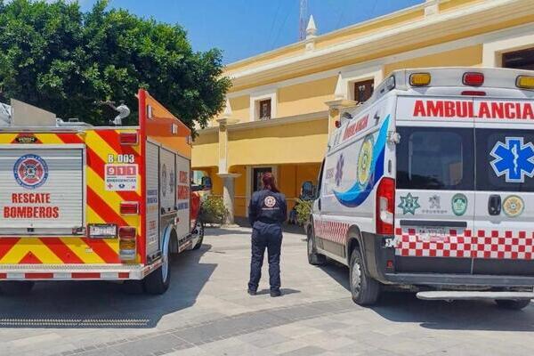 En el ejercicio de simulacro, se contó con inspectores y brigadistas, quienes se desplegaron en las diferentes zonas de San Andrés Cholula