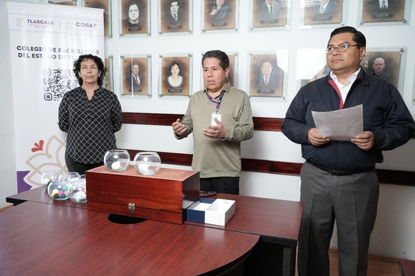 Se llevó a cabo el Sorteo Público para Determinar Turnos de los diferentes planteles y telebachilleratos comunitarios