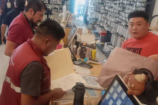 SEDETRA y Profeco hicieron un operativo en tienda Tesco China; tenía denuncias de derechos laborales y del consumidor y la NOM
